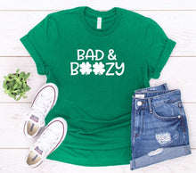 Load image into Gallery viewer, Bad and Boozy Crew Neck Tee