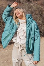 Load image into Gallery viewer, Quilted With Zipper Closure Jacket