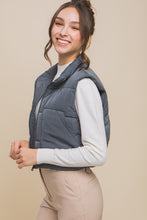 Load image into Gallery viewer, Puffer Vest With Pockets