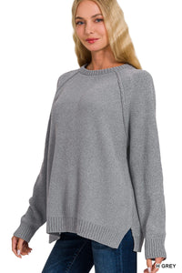 Simple Sweater (Heather Grey)