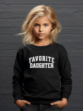 Load image into Gallery viewer, Favorite Daughter Varsity Youth Crew Sweatshirt