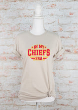Load image into Gallery viewer, In My Chiefs Era Graphic Crew Neck Tee