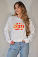 Load image into Gallery viewer, In My Chiefs Era Graphic Long Sleeve Tee