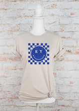 Load image into Gallery viewer, KY Smile Checkered Graphic State Tee