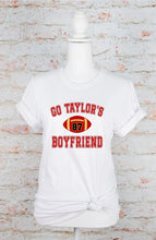 Load image into Gallery viewer, Go Taylor&#39;s Boyfriend Football Graphic Tee