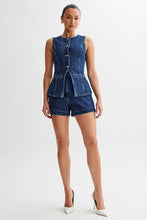 Load image into Gallery viewer, WOMEN FASHION DENIM TWO PIECE SET