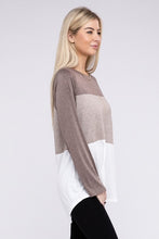Load image into Gallery viewer, Colorblock Round Neck Tee