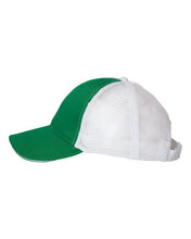 Load image into Gallery viewer, Smiley Shamrock Embroidered Trucker hat