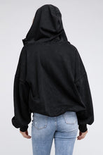 Load image into Gallery viewer, Stitch Detailed Elastic Hem Hoodie