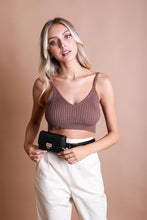 Load image into Gallery viewer, Mini Faux Leather Waist Belt Bag