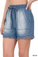 Load image into Gallery viewer, Chambray Shorts