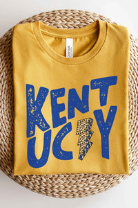 Leopard Kentucky T-Shirt CURVY (MULTIPLE COLORS)