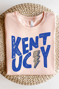Leopard Kentucky T-Shirt CURVY (MULTIPLE COLORS)
