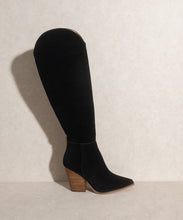 Load image into Gallery viewer, Knee-High Western Boots