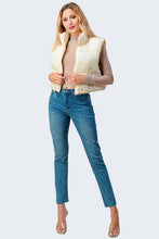 Load image into Gallery viewer, Puffer Cropped Vest
