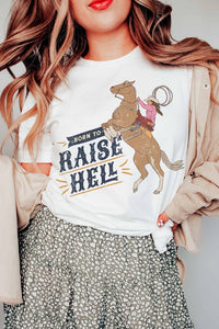 Born To Raise Hell CURVY (Multiple Colors)