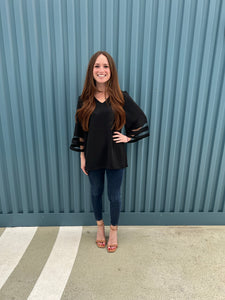 Be Simple Top CURVY (Black)